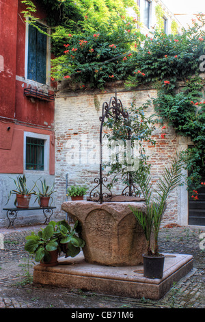 Pozo (bien) - Venise, Italie Banque D'Images