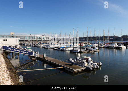 La Doca do Bom Sucesso à Belém, Lisbonne, Portugal. Banque D'Images