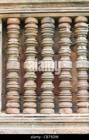 Phanomrung ancien temple cambodgien sur la Thaïlande, la frontière cambodgienne. Banque D'Images