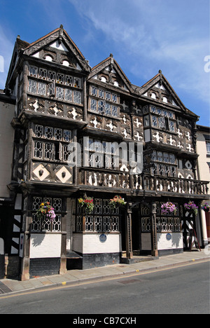 L'hôtel Feathers ('le plus bel hôtel au monde') Ludlow Shropshire England UK Banque D'Images