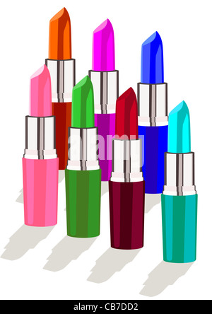 Rouge à lèvres Banque D'Images