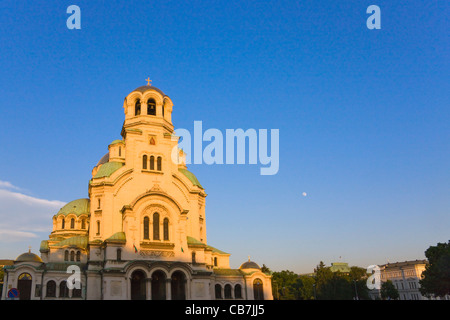 La cathédrale Alexandre Nevski, à Sofia, Bulgarie Banque D'Images