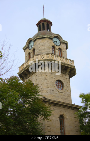 Tour de l'horloge, Varna, Bulgarie Banque D'Images