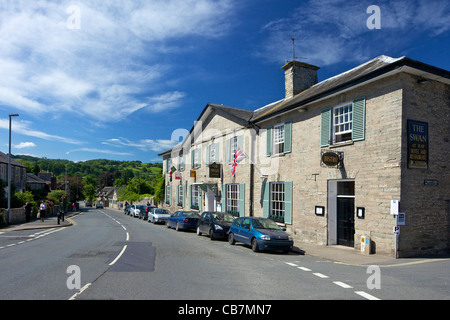 Le Swan Hotel, Hay-on-Wye, Powys, Pays de Galles, Cymru, UK, Royaume-Uni, GO, Grande-Bretagne, British Isles, Europe Banque D'Images