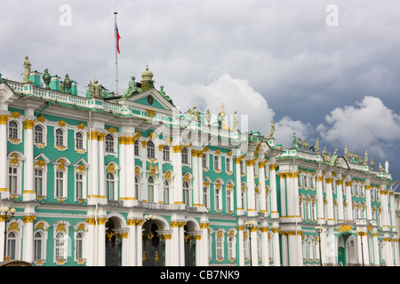 Palais d'hiver, Saint Petersburg, Russie Banque D'Images