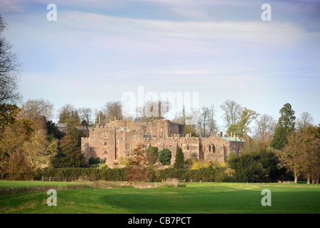 Vue générale du château de Berkeley, Gloucestershire UK Banque D'Images