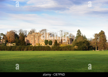 Vue générale du château de Berkeley, Gloucestershire UK Banque D'Images