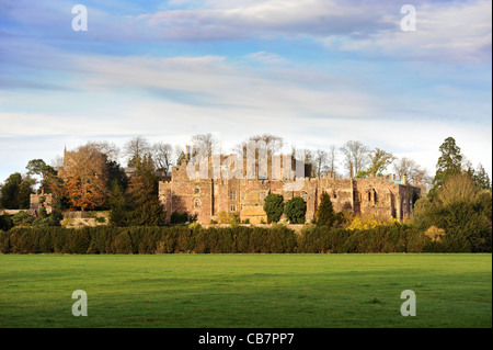 Vue générale du château de Berkeley, Gloucestershire UK Banque D'Images