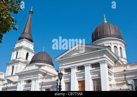 Cathédrale Spaso-Preobrazhenskiy, Odessa, Ukraine. Banque D'Images