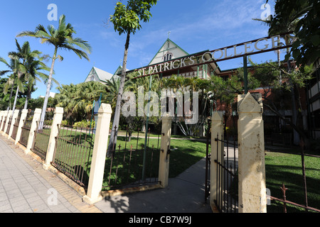 St Patrick's College, toutes les filles de l'école catholique, le Strand, Townsville, Queensland, Australie Banque D'Images