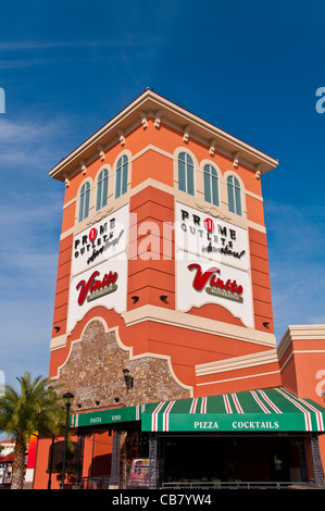 Premium Outlet Shopping mall sur International Drive, Orlando en Floride Banque D'Images