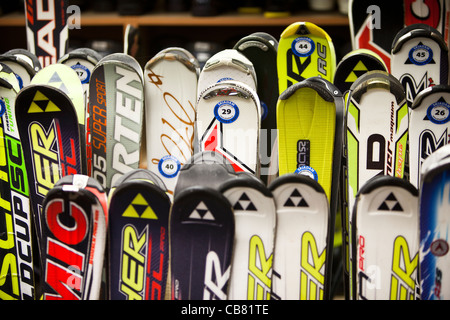 Service de location de skis à Prague le 23 novembre 2011. (CTK Photo/Martin Sterba) Banque D'Images