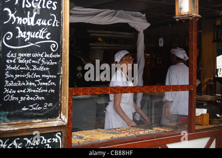 Food Festival à Port au Port historique, Berlin, Allemagne Banque D'Images