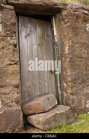 Bâtiment, Croft House, abandonnés, ruine Banque D'Images