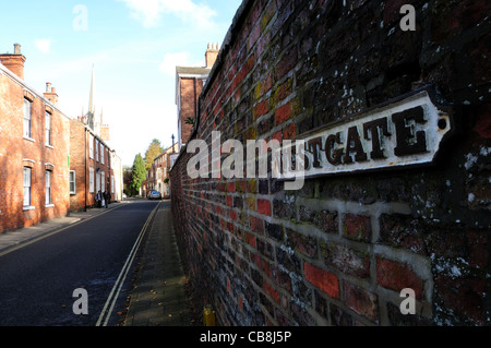 Louth Lincolnshire en Angleterre. Banque D'Images