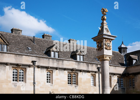 Corpus Christi College, Oxford, Royaume-Uni Banque D'Images