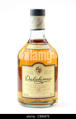 Dalwhinnie 15 ans scotch whisky whisky Ecosse Banque D'Images