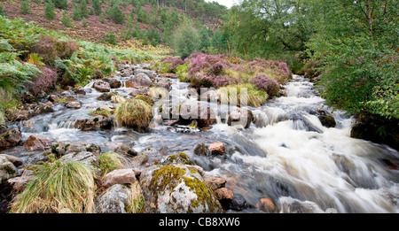 Rivière ; à ; Achlean ; Scottish Highlands. Banque D'Images