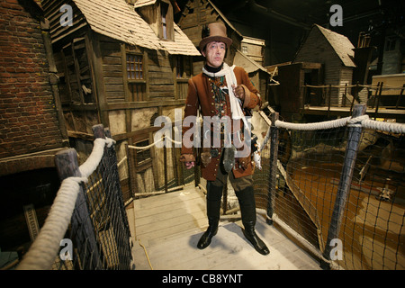 Dickens World, Ned extrême, sur le thème de Dickens- amusement park, Chatham, Kent. Photo:Jeff Gilbert Banque D'Images