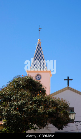 Igreja Nossa Senhora de Fátima Rua de Sao Joao de Deus, Camara de Lobos, près de Funchal, Madère Banque D'Images