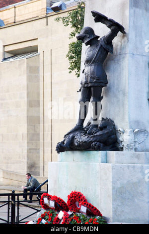 War Memorial Leeds West Yorkshire Angleterre Banque D'Images