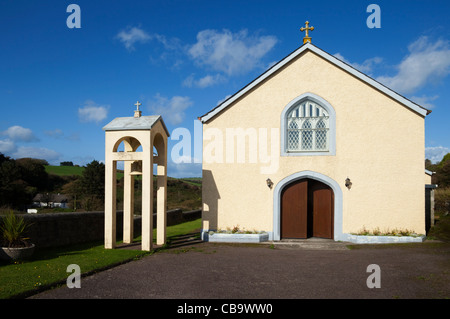 L'église St Mary, Saleen, formellement une Temperance Hall pour les mines de cuivre, Bunmahon, le Copper Coast Geopark, Co Waterford, Ireland Banque D'Images