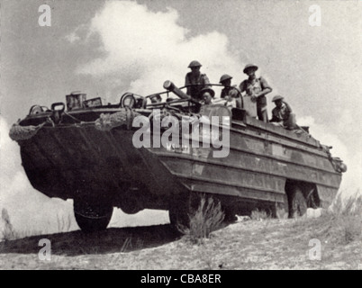 DUKW (canard) 6 roues motrices camion amphibie DE LA SECONDE GUERRE MONDIALE11 Banque D'Images