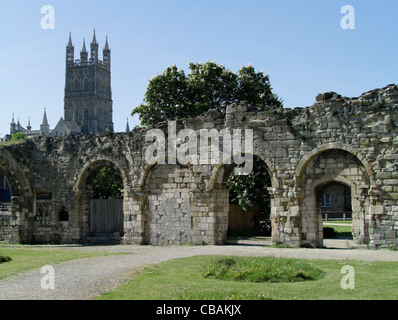 St Oswald's Priory, Gloucester Banque D'Images