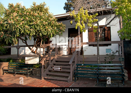 Avila Adobe El Pueblo espagnol Espagne Centre-ville de Los Angeles California United States Banque D'Images