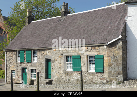 Cottage de tisserand géré par le National Trust for Scotland, The Cross, Kilbarchan, Renfrewshire, Écosse, ROYAUME-UNI Banque D'Images