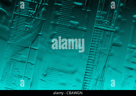 Verrerie chimiques Banque D'Images