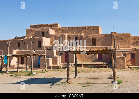 Pueblo de Taos Banque D'Images