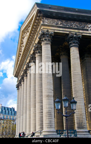 Eglise de La Madeleine Paris France Banque D'Images