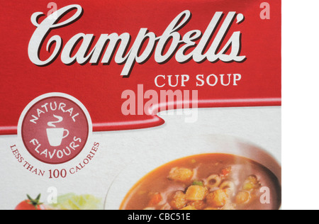 Campbell's Soup Paquet Banque D'Images