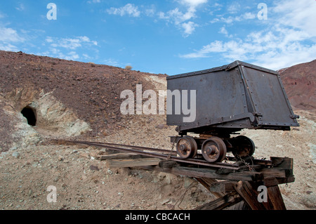 Barstow Californie Calico ghost town old silver mining gold rush California United States Banque D'Images