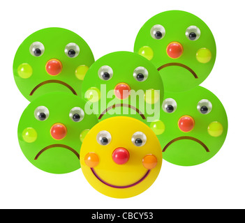 Jouets de Smiley Banque D'Images
