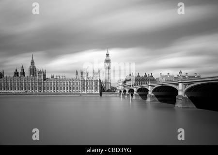 Le Parlement et Big Ben à Londres Banque D'Images