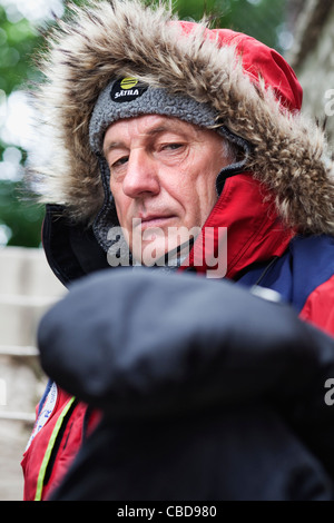 Miroslav Jakes est le premier tchèque qui a atteint le pôle Nord à pied.(CTK Photo/Martin Sterba,Josef Horazny) Banque D'Images