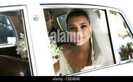 Modèle Alena Seredova tchèque (photo) s'est marié à Prague avec le joueur de soccer italien Gianluigi Buffon le 16 juin 2011. (CTK Banque D'Images