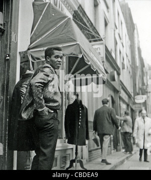 PRINCE BUSTER ska Jamaïcain musicien dans Carnaby Street, Londres, en 1967 Banque D'Images