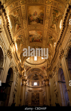 Nef et de l'intérieur de Chiesa di Sant'Andrea della Valle, Rome, Italie l'Église, de l'Europe Banque D'Images