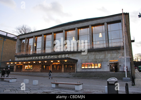 Salle de Concert, Göteborg, Göteborg Götaplatsen Västergötland, Bohuslän et province, le Royaume de Suède Banque D'Images