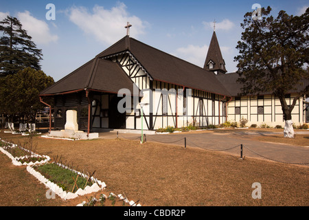 L'Inde, Meghalaya, Shillong, Tous les Saints, l'église de l'Inde, l'Anglican Cathedral Banque D'Images