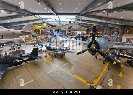 Musée de l'aviation de la Marine nationale dans la région de Pensacola en Floride Banque D'Images