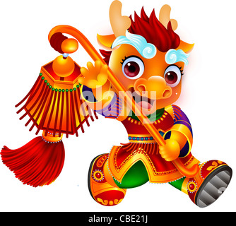 Illustration de dragon Banque D'Images