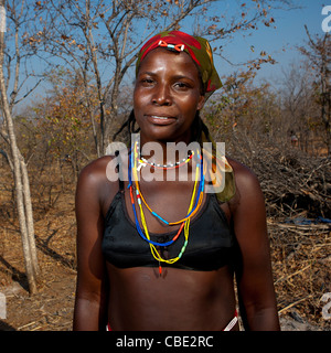 Mudimba Woman, Village d'Combelo, Angola Photo Stock - Alamy