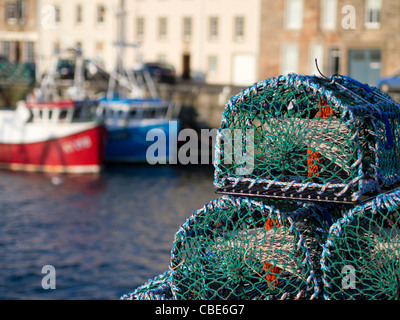 Port de Pittenweem, Fife, Scotland Banque D'Images