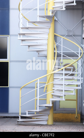 Escalier en colimaçon Banque D'Images