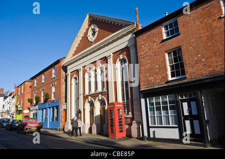 La façade extérieure de l'Église baptiste de Kington chapelle construite en 1868 Kington Herefordshire Angleterre UK Banque D'Images