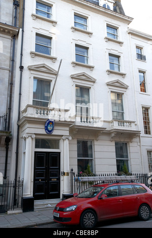 L'ambassade d'argentine à Londres Angleterre Royaume-Uni Royaume-Uni Banque D'Images